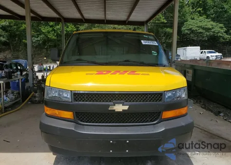 2021 Chevrolet Express G2500 from USA, damaged, VIN 1GCWGAFP2M1166889